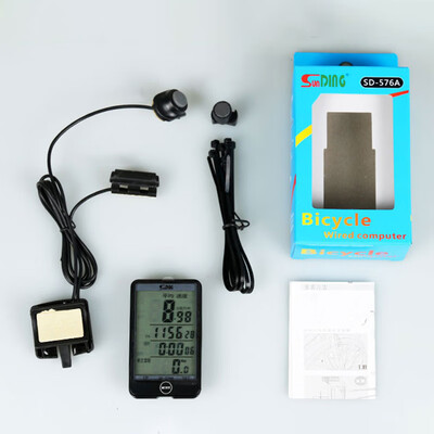 

LCD Digital Cycle Computer Bicycle Bike Speedometer Auxiliary Tools New