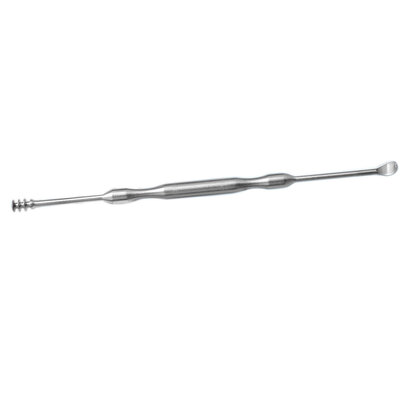 

Safe Ear Cleaner Earpick Stainless Steel Ear Wax Remover Cleaning Curette 12cm Ear Wax Removing Tool