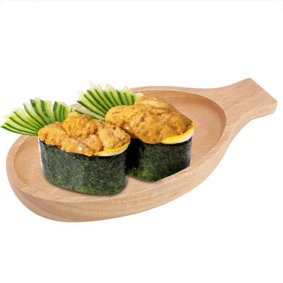 

Greensen Japanese-style Fish Shaped Wood Sushi Dish Serving Tray Plate Pan for Kitchen Dinner Bar Tools