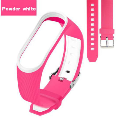 

New Replacement Wrist Strap for Xiaomi Mi Band 4 3 Watch Band Double Color Wristband TPU Applicable for Xiaomi Bracelet 3 4