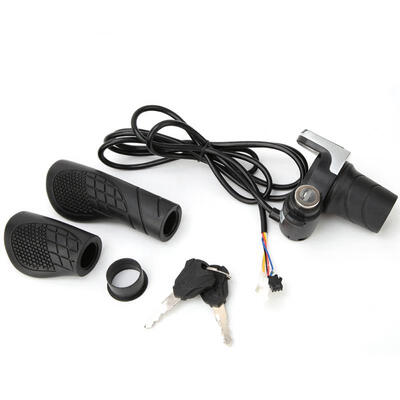 

Greensen 36V Electric Bike Bicycle Ebike Handlebar Twist Grip Throttle with LCD Display&Key Lock