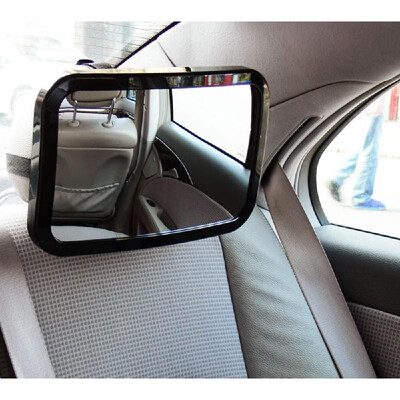 

Tirol New Car Adjustable Back Seat Mirror Rear View Headrest Mount Baby Safety Mirror