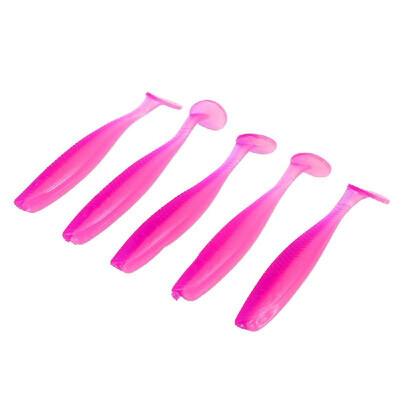 

Blusea 5Pcs Soft Baits 68mm 27g Wobbler Tail Fishing Lures Swimbait Carp Fishing Tackle