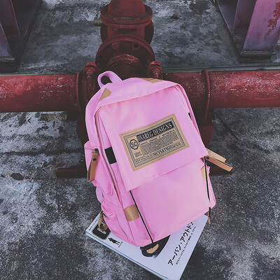 

Shoulder bags for men&women couples large capacity Korean wave brand backpack fashion leisure high school junior high school s