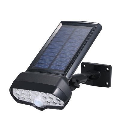 

Solar Powered Wall Lights Adjustable Angle PIR Motion Sensor Lamp Outdoor IP65 Waterproof LED Solar Light for Yard Garden Driveway