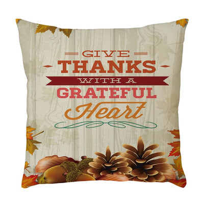 

Tailored Home Car Bed Sofa Decorative Letter Pillow Case Cushion Cover