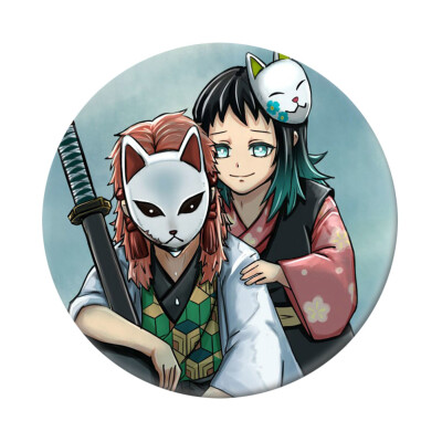 

Demon Slayer Brooch Japanese Anime Brooches & Pins for Clothes Bags Caps&Pencil Cases