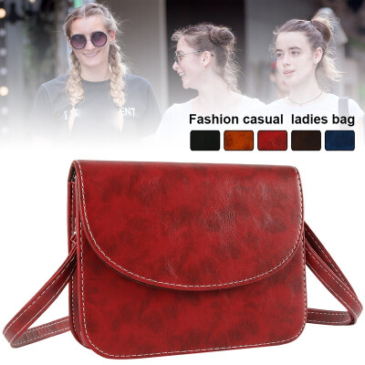 

Women Simple Crossbody Bag PU Leather Fashion Handbags Bags