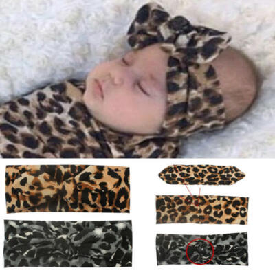 

Kids Girls Baby Toddler Turban Knotted Bow Hat Cap Headband Hair Band Headwear