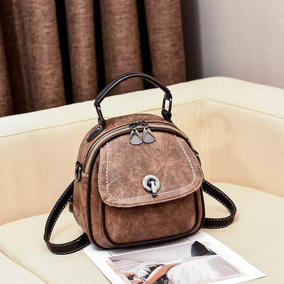

Autumn Winter Tide South Korean version of Hong Kong wind in ancient times with backpack single shoulder satchel