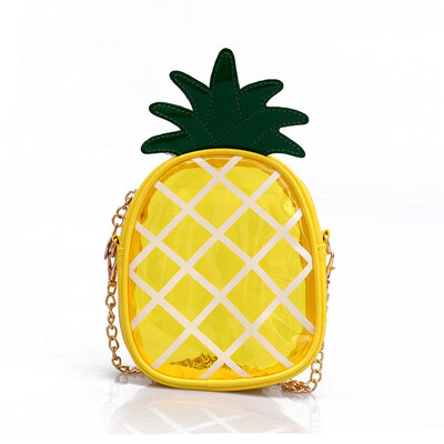 

Transparent ins super fire small messenger bag for women female girl chic chain slung shoulder bag