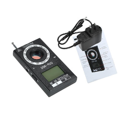 

Quelima DSK-900 RF Detector Hidden Camera Detector Mini GPS Locator Detector GSM Listening Device Scanner Finder US