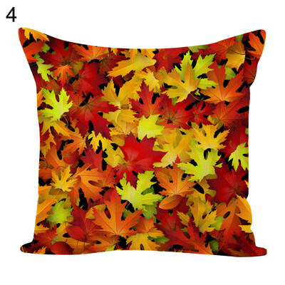 

Maple Leaves Square Throw Pillow Case Cushion Cover Home Sofa Bed Car Decor