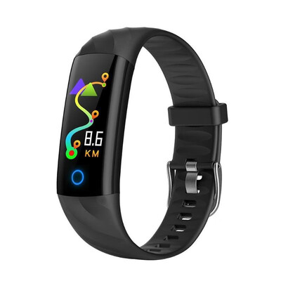 

S5 IP68 Waterproof Heart Rate Blood Pressure Oxygen LED Light Wristband