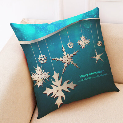 

〖Follure〗Christmas Home Decor Cushion Cover Graffi Style Throw Pillowcase Pillow Covers