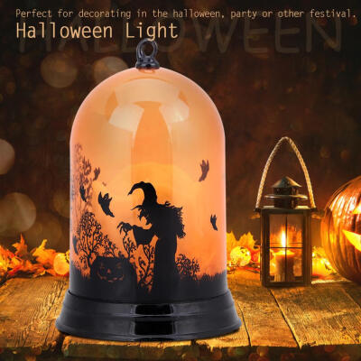 

Greensen Halloween Pumpkin Color Flash Light Lamp Halloween Party Festival Decor