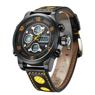 

AMSTAmy Time Multifunction Waterproof LED Quartz Watch Military Table Student Outdoor Mountaineering Watch