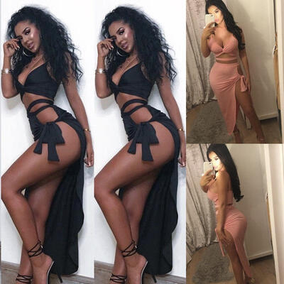 

Fashion Women Sleeveless Bodycon Casual Party Evening Cocktail Mini Club Dress
