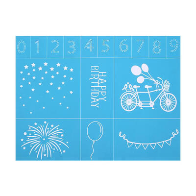 

Happy Birthday Sticker DIY Party Decor Mural Removable Clothes Craft Decal