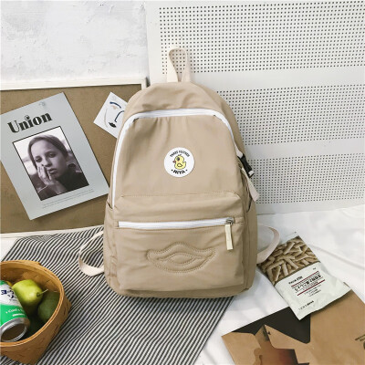 

Insfeng schoolbag female Korean version high school middle school students large capacity cute campus backpack computer backpack