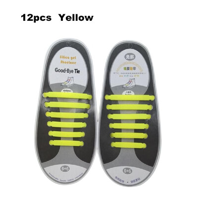 

No Tie Shoelaces Waterproof Elastic Silicone Tieless Shoe Lace for Athletic Running Multicolor for Sneaker Boots Board Casual Shoe
