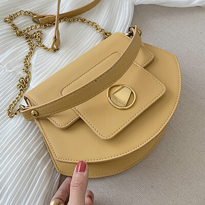

North Pack Western style small bag women 2019 new fashion simple shoulder bag Korean Joker casual messenger bag