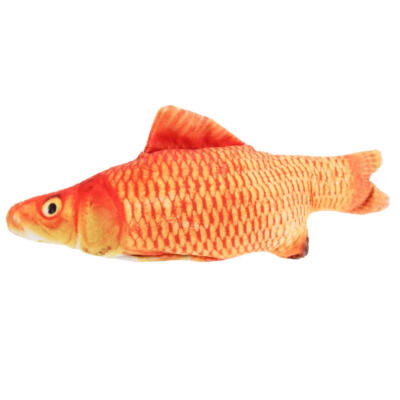 

Lifelike Fish Shape Pet Cat Kitten Teaser Toy Simulation Fish Playing Toy