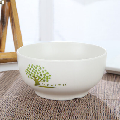 

Toponeto Bamboo Fiber Bowls Unbreakable Lightweight Large Bowls Dishwasher Safe Healthy