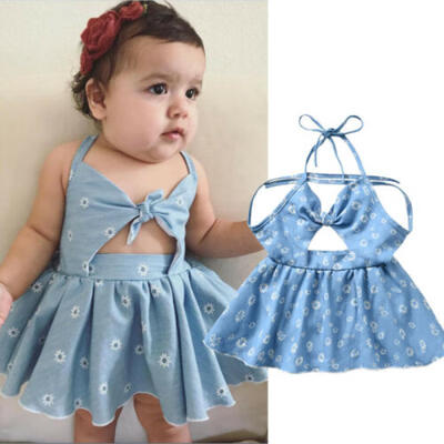 

Newborn Baby Girl Clothes Backless Tutu Skirt Romper Jumpsuit Sunsuit Outfits US