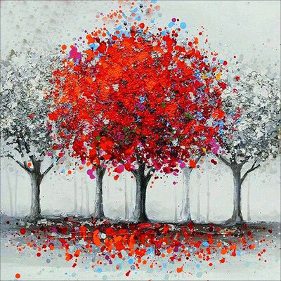 

〖Follure〗5D Embroidery Paintings Rhinestone Pasted DIY Diamond Painting Cross Stitch