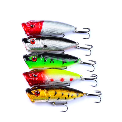

5Pcs 65cm 13g Big Mouth Bait Fishing Lure Fishing Floating Popper Poper Lure