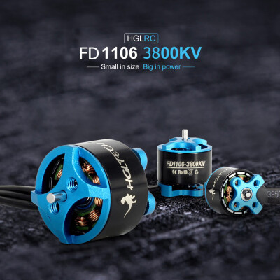 

Siaonvr HGLRC FD1106 3800KV Brushless Motor For FPV Racing Drone