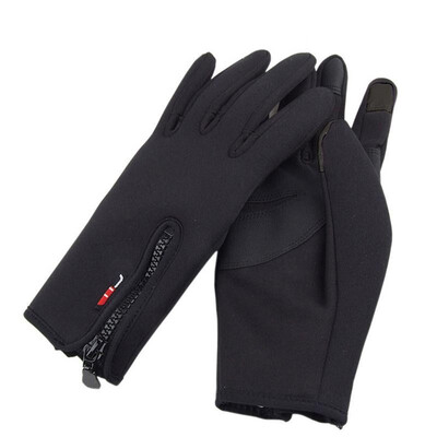 

Touch Screen Windproof Warm Gloves Outdoor Cycling Skiing Hiking Unisex Black