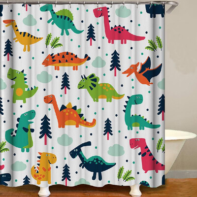 

Shower Curtain Fresh Style Blackout Curtains Waterproof Mildew-proof Bathroom Curtain 71"x71