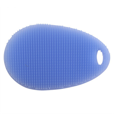 

Soft Silicone Dishes Washing Cleaning Brush Kitchen Home Scrubber Wash ToolSilicone Washing Brush Silicone Dishes Brush