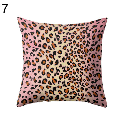 

Leopard Print Pillow Case Cushion Cover Sofa Bedroom Car Cafe Office Decoration