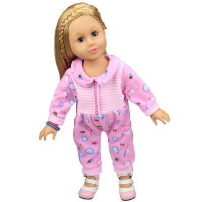 

YIWULADIY Doll Clothes Dress For 18 inch Doll Baby Kids Gifts Jumpsuit Party Clothes