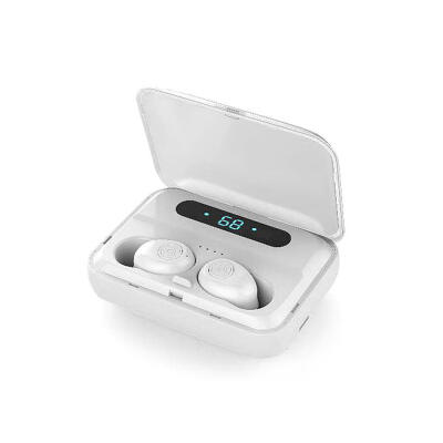 

Bluetooth 50 Wireless Earphones TWS Noise Canceling HiFi Stereo Earbuds With LED Digital Display Mics Charging Case