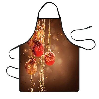 

Siaonvr Christmas Decoration Waterproof Apron Kitchen Aprons Dinner Party Apron