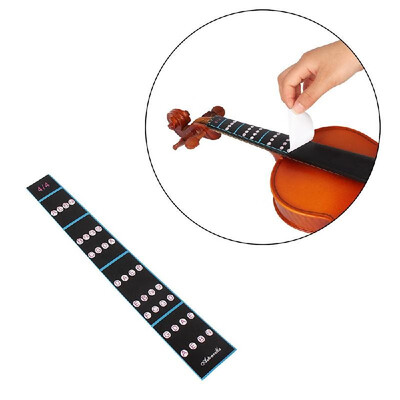 

44 Violin Fiddle Finger Guide Fingerboard Sticker Label Intonation Chart Fretboard Marker for Practice Beginners