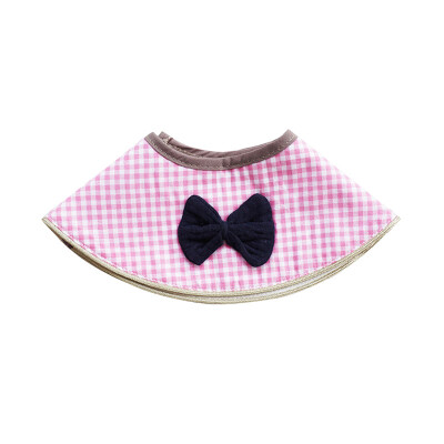 

Baby Bibs Burp Cloth Drooling Teething Waterproof Bibs Striped Bowknot Fake Tie Towels Cotton