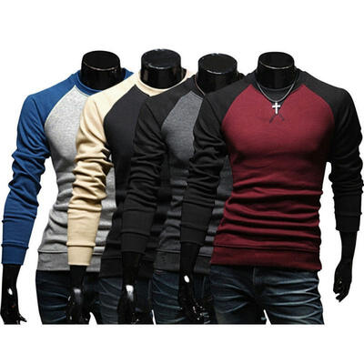 

Fashion Men&39s Slim Fit O Neck Long Sleeve Muscle Tee T-shirt Casual Tops Blouse