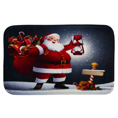 

Christmas Door Mats Kitchen Floor Bath Entrance Rug Mat Absorbent Indoor Bathroom Non Slip Mats