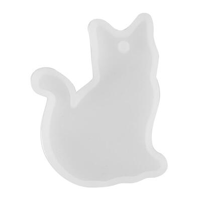 

1pc DIY Clear Silicone Resin Mold Animal Pendant Necklace Jewelry Mould Kit