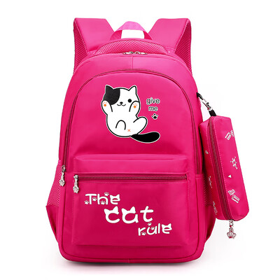 

Mengfanke shoulder bag mens schoolbag middle school students female computer bag travel bag fashion leisure mens backpack large