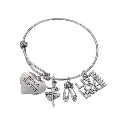 

Best Teacher Gift Love Inspire Letters Adjustable Bracelet Bracelet for Birthday Teachers Day Thanksgiving Graduation