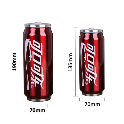 

Stainless Steel Portable Creative Cans Vacuum Cup Beverage Drink Bottles Cups Sports Water Bottle