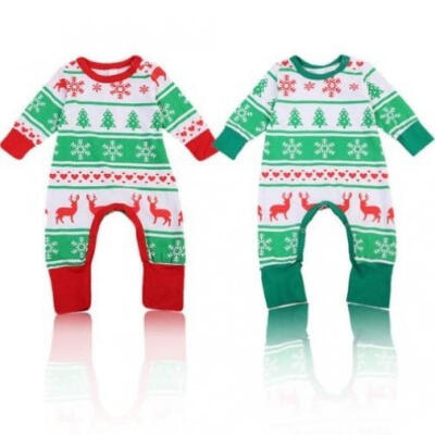 

Christmas Gifts Baby Romper Kids Outfits Toddler Jumpsuit Girls Romper Bodysuit