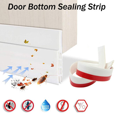 

JPGIF Self-Adhesive WeatherProof Door Bottom Silicone Windshield Seal