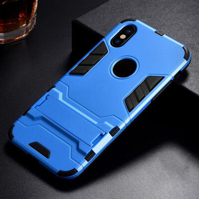 

Shockproof Silicone Phone Case For iphone X 8 7 Plus Luxury Protective Hard Cases